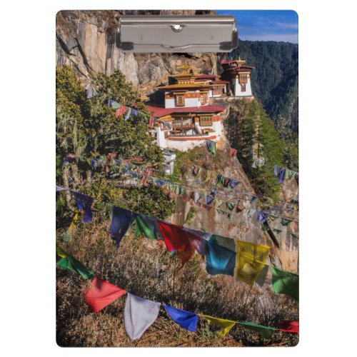 Tigers Nest Monastery Bhutan Clipboard
