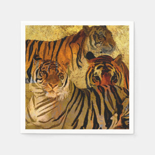 Tigers Paper Napkin