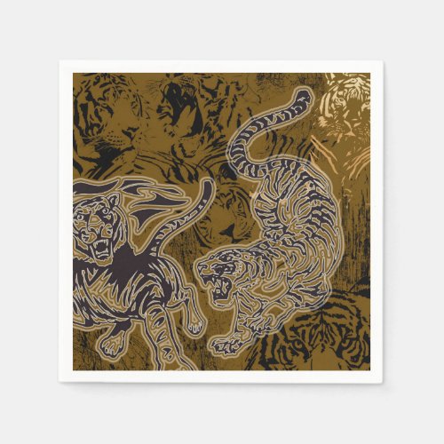 Tigers Paper Napkin