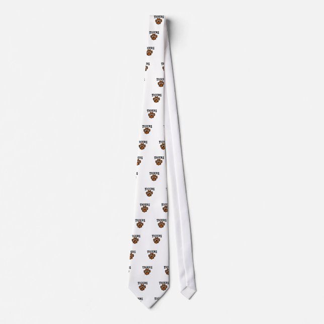 TIGERS PAW NECK TIE (Front)
