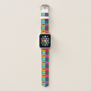 Tigers Pop art Apple Watch Band