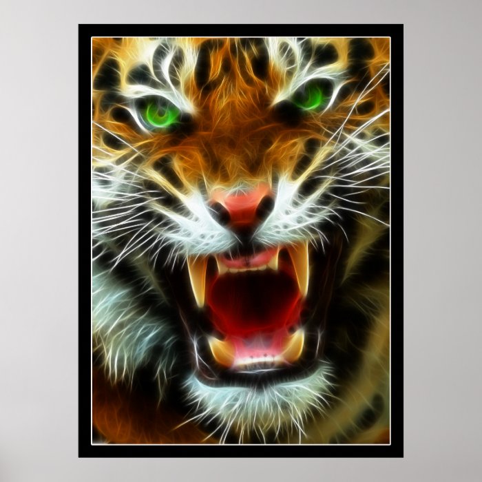 Tiger's Roar Print