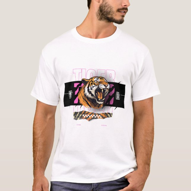 tiger's roar  T-Shirt (Front)