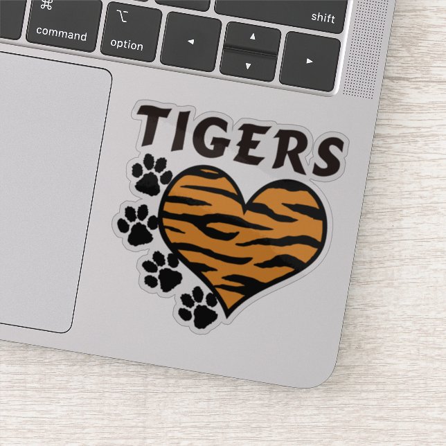 Tigers Team Sticker (Detail)