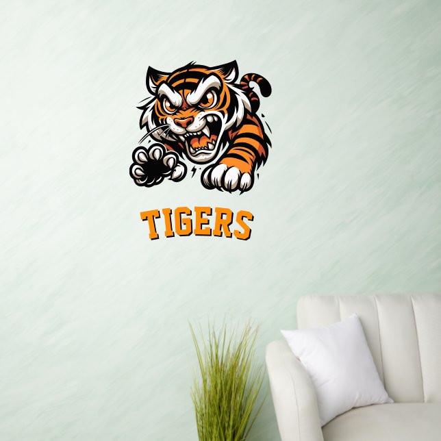 Tigers Wall Decal (Living Room)