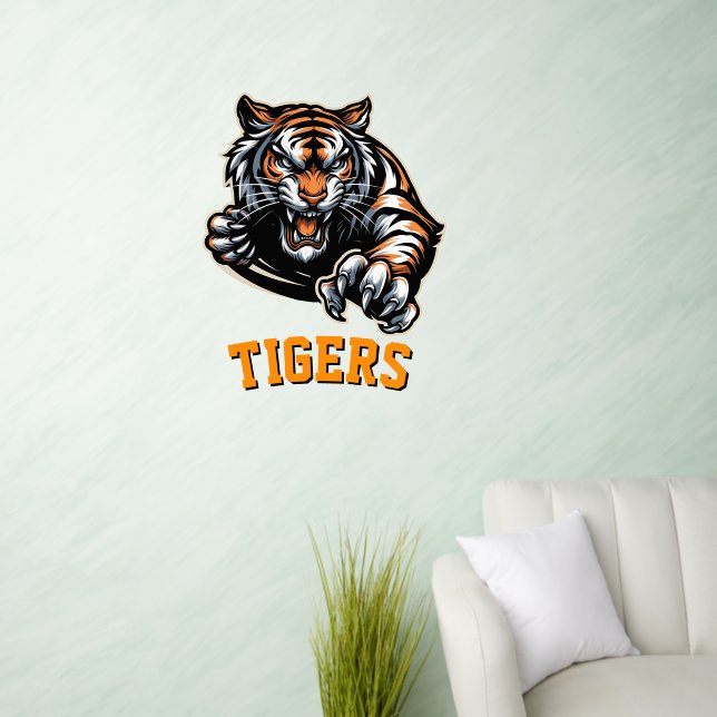Tigers Wall Decal (Living Room)