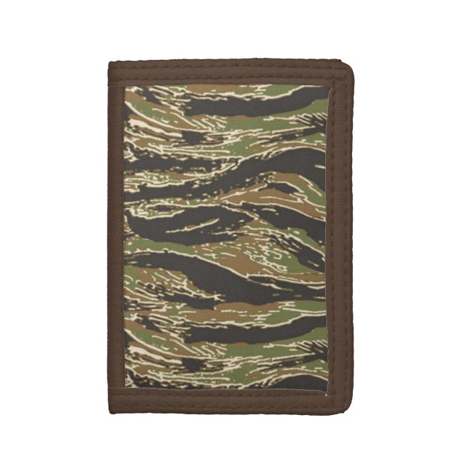 Tigerstripe Camo Tri-fold Wallet (Front Vertical)