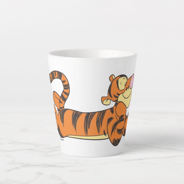 Tigger 10 latte mug (Front)