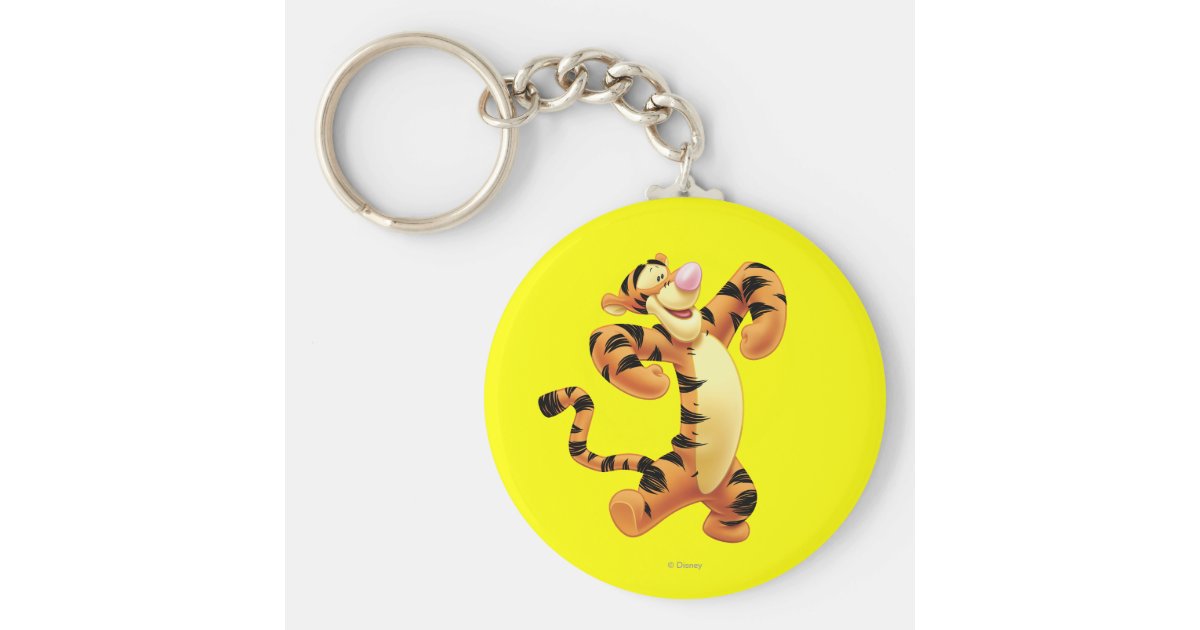 tigger plush keychain