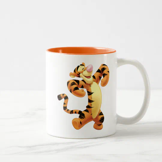 Tigger 2 Two-Tone coffee mug | Zazzle.com