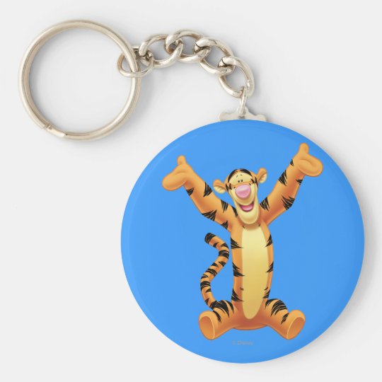 tigger plush keychain