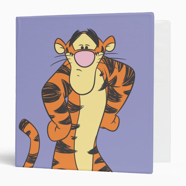Tigger 9 3 ring binder (Front/Inside)