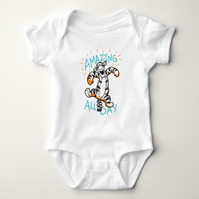 Tigger | Amazing All Day Baby Bodysuit (Front)