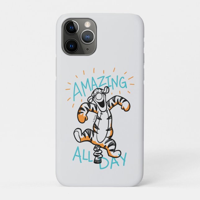 Tigger | Amazing All Day Case-Mate iPhone Case (Back)