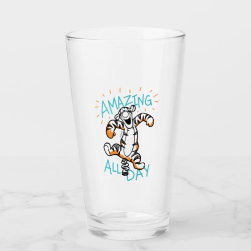 Tigger  Amazing All Day Glass