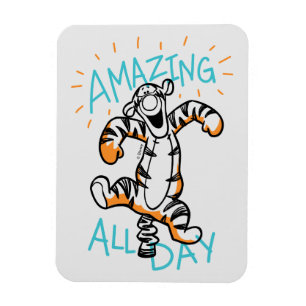 Tigger Amazing All Day Magnet