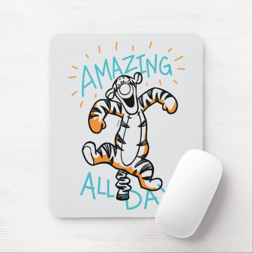 Tigger  Amazing All Day Mouse Pad