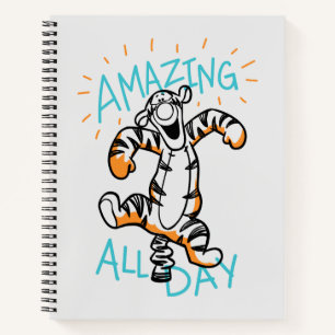 Tigger   Amazing All Day Notebook