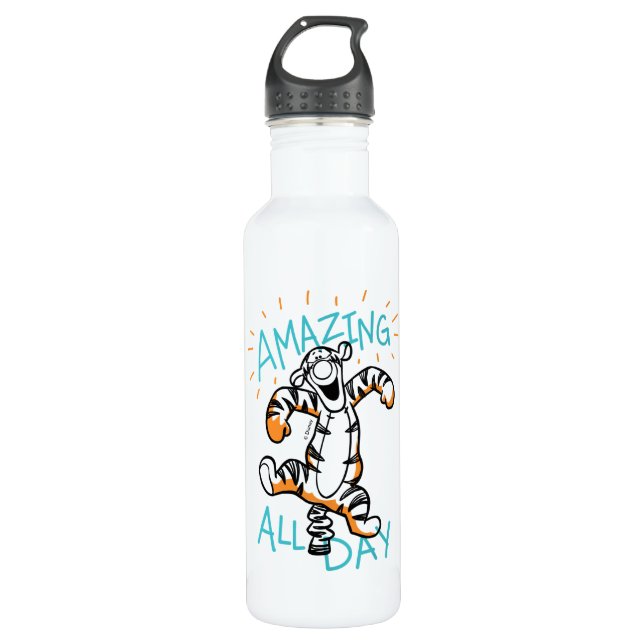 Tigger | Amazing All Day Stainless Steel Water Bottle (Front)