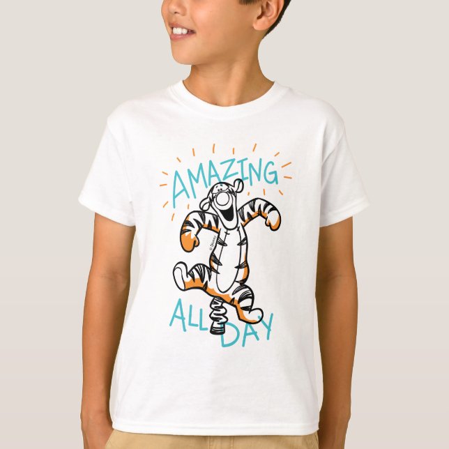 Tigger | Amazing All Day T-Shirt (Front)
