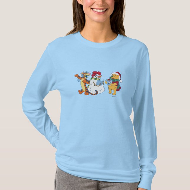 Tigger and Pooh Carolling T-Shirt (Front)