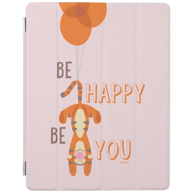 Tigger | Be Happy Be You Quote iPad Smart Cover (Front)