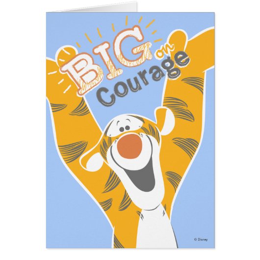 Tigger | Big Courage Cards (Front)