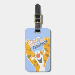 Tigger Big Courage Luggage Tag