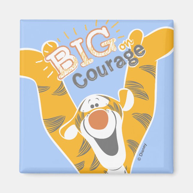 Tigger | Big Courage Magnet (Front)