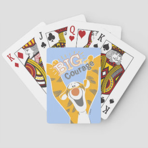 Tigger Big Courage Playing Cards