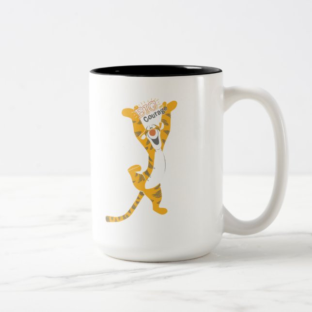 Tigger | Big Courage Two-Tone Coffee Mug (Right)