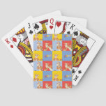 Tigger Bright Mosaic Pattern Playing Cards
