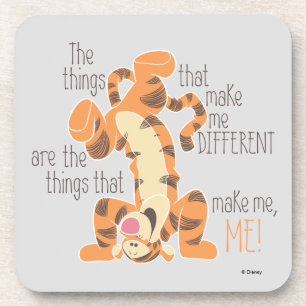 Tigger   Make Me, Me Quote Coaster