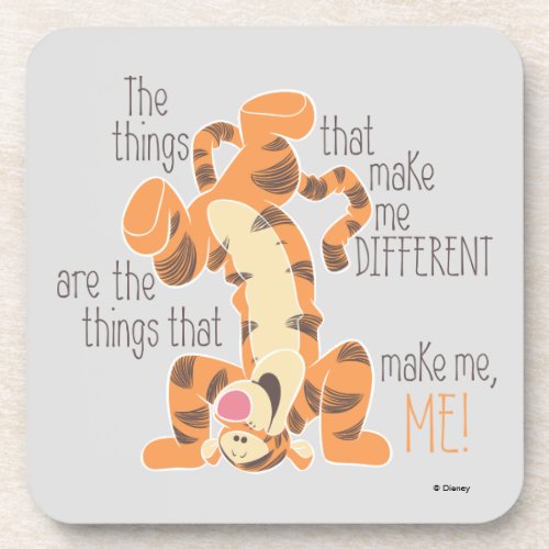 Tigger  Make Me Me Quote Coaster