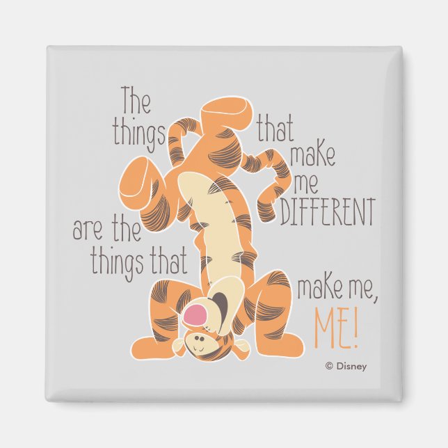 Tigger | Make Me, Me Quote Magnet (Front)
