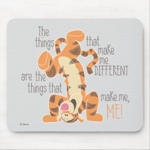 Tigger Make Me, Me Quote Mouse Pad