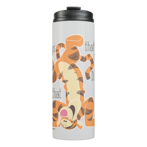 Tigger  Make Me Me Quote Thermal Tumbler