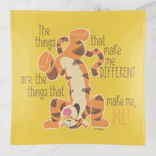 Tigger  Make Me Me Quote Trinket Tray