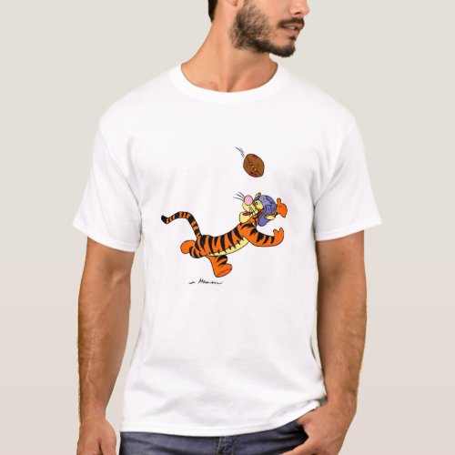 Tigger Playing Football T_Shirt