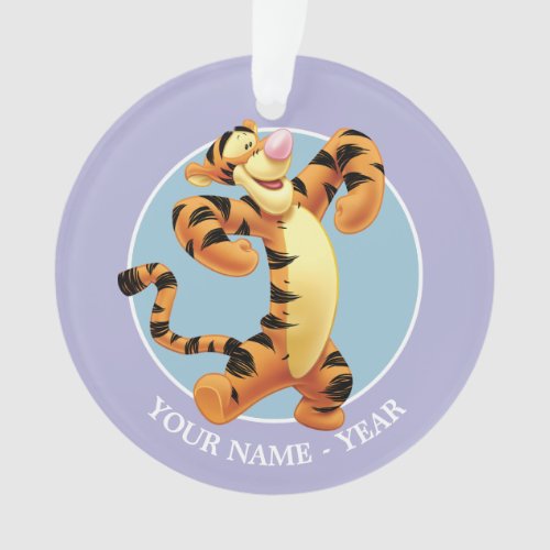 Tigger  Standing Add Your Name Ornament