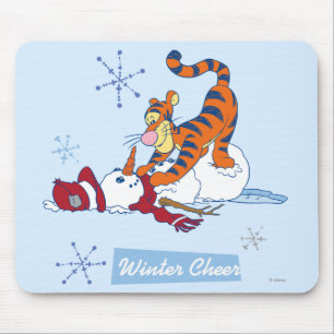 Tigger Winter Cheer Mouse Pad