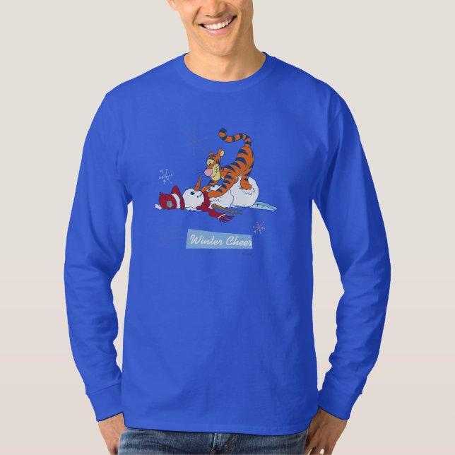Tigger Winter Cheer T-Shirt (Front)