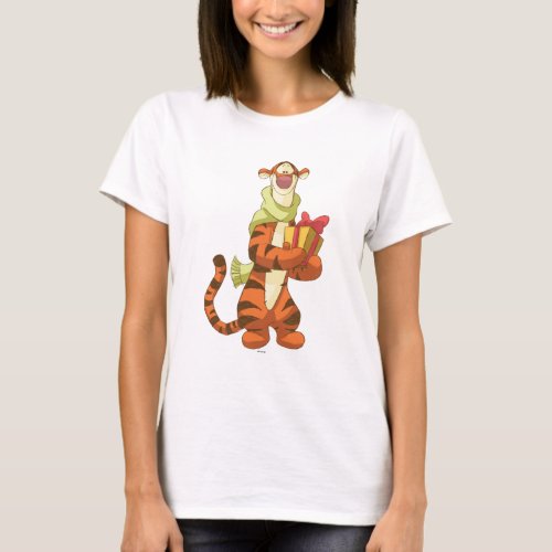 Tigger With Gift T_Shirt