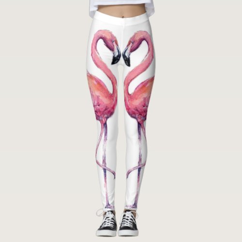 tight leggings Flamingo