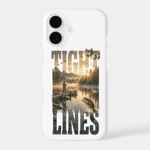 Tight Lines Fishing iPhone 17 Case