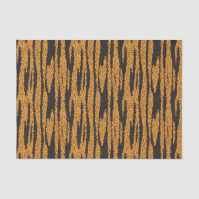 Tight Tiger Fur Tissue Paper (Front)