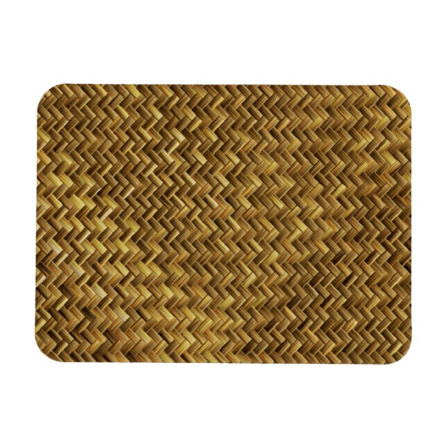 Tight Weave Basket Magnet (Horizontal)