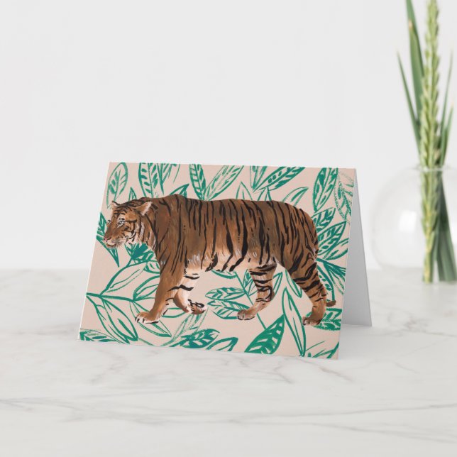 Tigre de Siberie Card (Front)