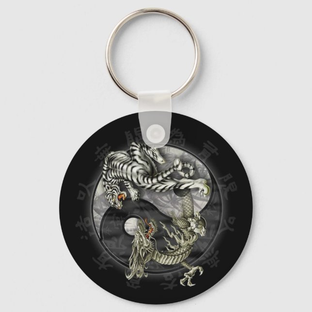 Tigre et dragon keychain (Front)