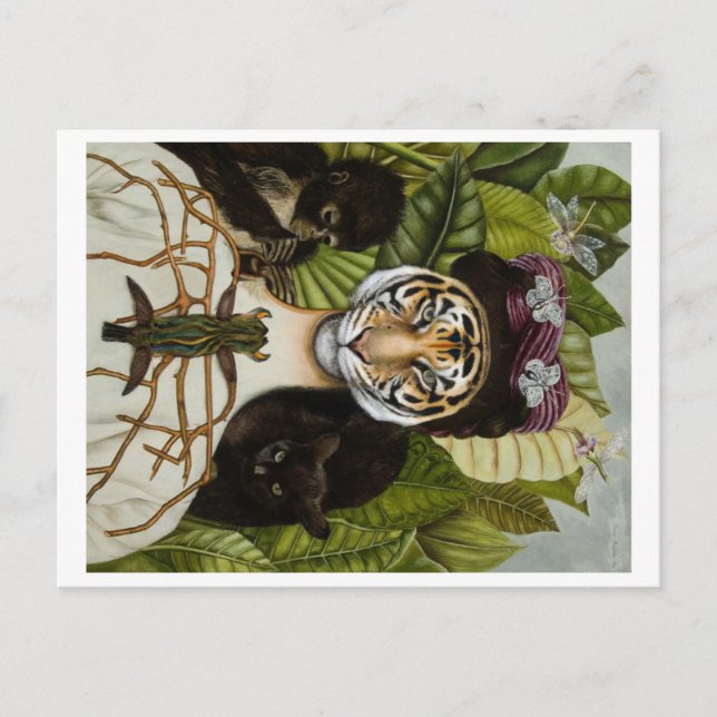 Tigresa Kahlo Postcard (Front)